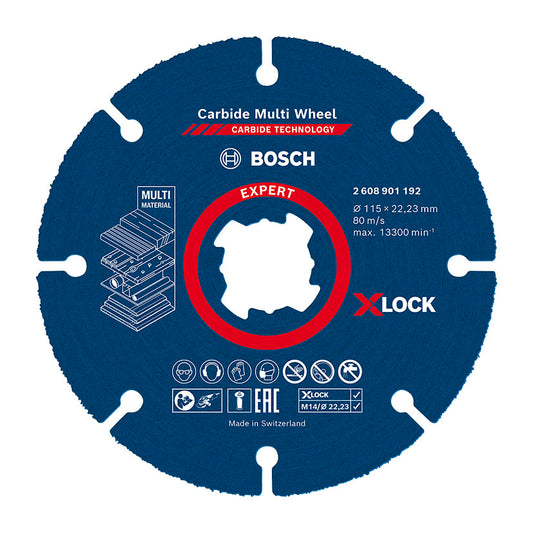 DISCO CORTE X-LOCK EXPERT 115X22.23MM.