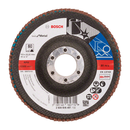DISCO LAMINAS X571 115MM CONICO FV G60