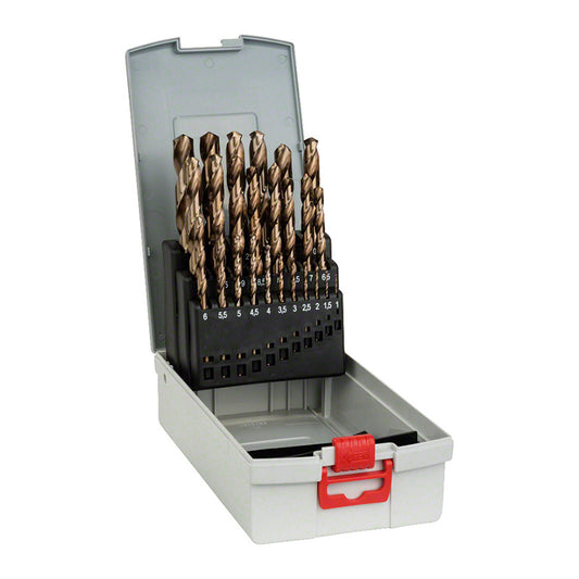 BROCA HSS-CO DIN338:ROSEBOX SET25UD:1-13