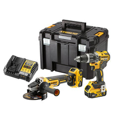Kit taladro batería DEWALT DCD 796 + amoladora batería DCG405