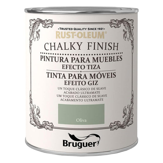 RUSTOL. CHALKY FINISH P. M. OLIVA 750ML