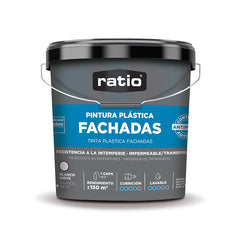 Pintura plástica Exterior Ratio Expert 15 l