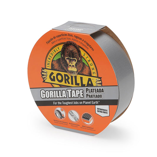 CINTA AMERICANA GORILLA 32MX48mm PLATA