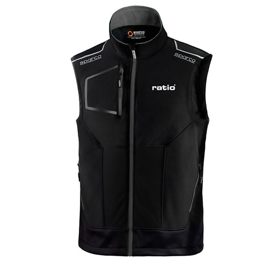 CHALECO GRIS/NEGRO TALLA XXL