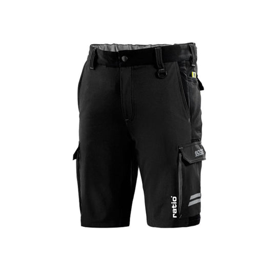 BERMUDA GRIS/NEGRO TALLA M