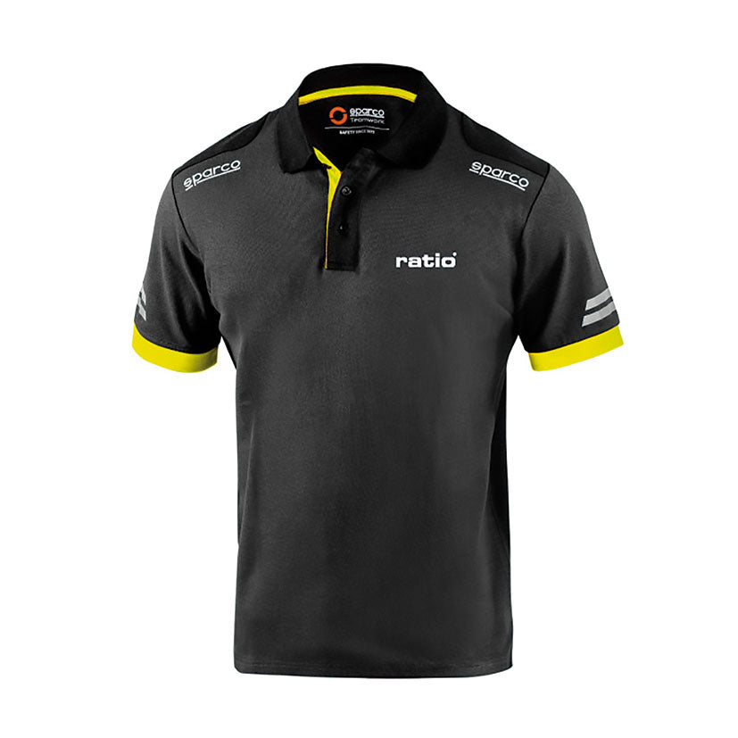 POLO GRIS/AMARILLO TALLA L
