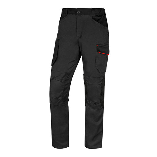 PANTALON STRECH M2PA3STR GRIS-ROJ T/L