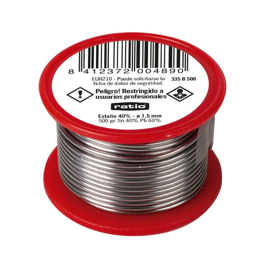 ESTAÑO 40% 1,5MM.500GR.
