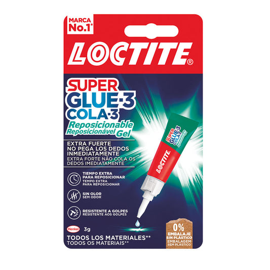 LOCTITE SUPERGLUE-3 GEL REPOSICION 3GR