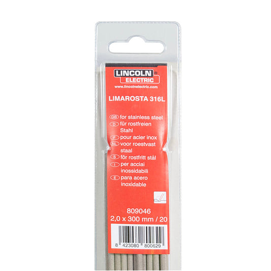 ELECTRODO INOX LIM.316L 2,5MM.BL.10