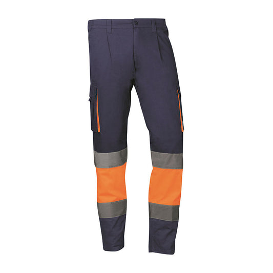 PANTALON MYKONOS A.MARINO/NARANJ TALLA M
