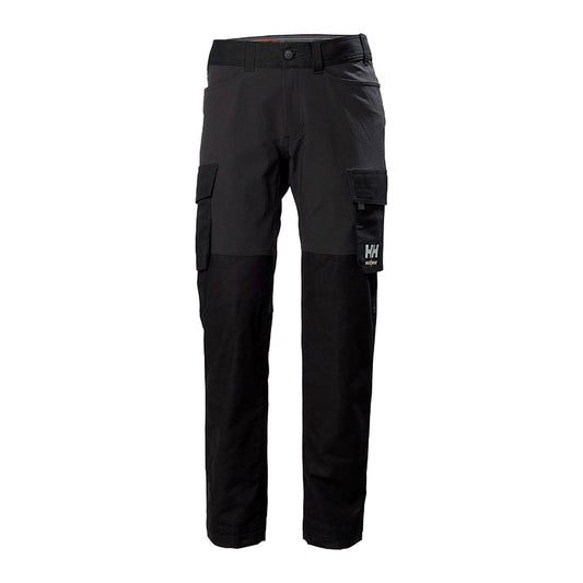 PANTALON CARGO OXFORD 4X NEGRO T/40