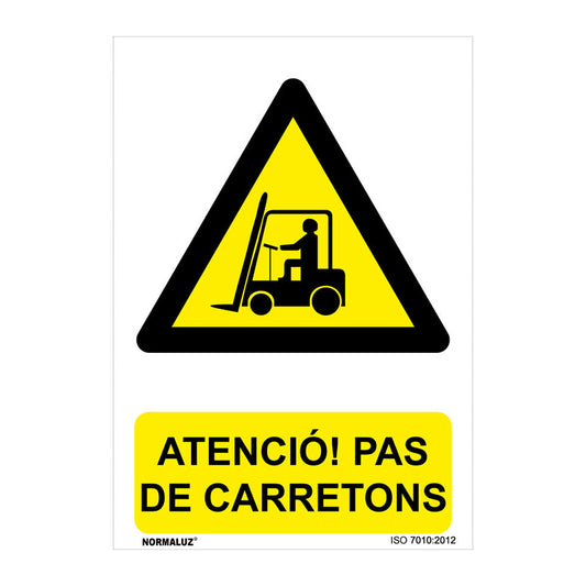 SEÑAL PERILL PAS DE CARRETONS