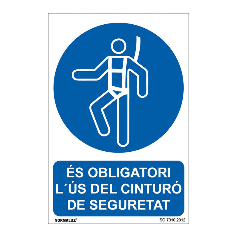 SEÑAL OBLIGATORI US DEL CINTURÓ DE SEGUR