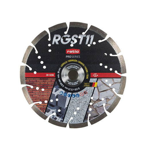 DISCO SEGM.LASER RGST11 Ø230MM.RATIO PRO