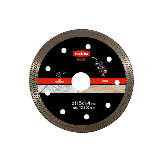 DISCO TURBO PORCELANICO Ø115 BASIC RATIO