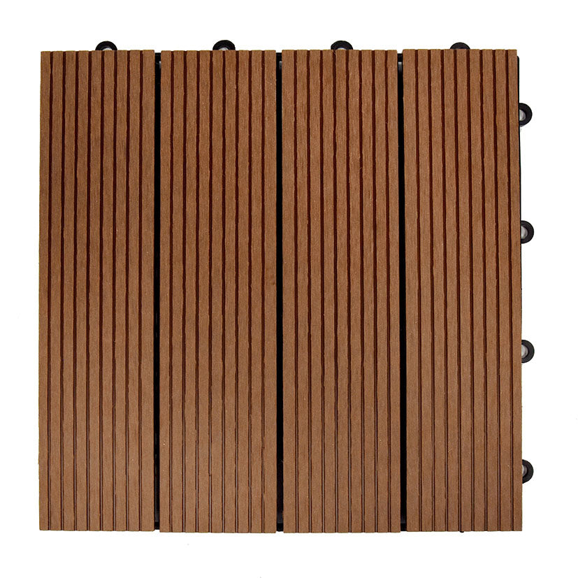 BALDOSA COMPOSITE 30x30x2 CM MADERA