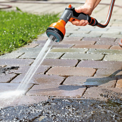 Pistola multichorro Gardena Classic, 3 tipos de chorro