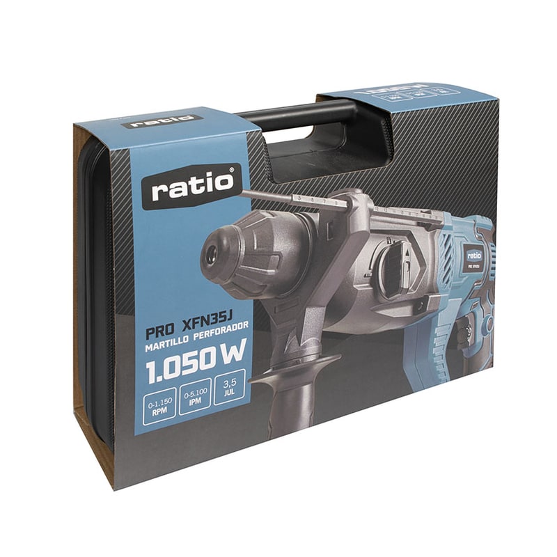 Martillo perforador con cable RATIO PRO XFN351 1050W