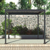 Pérgola para jardín climática 2,94x2,94xh.2,35 m