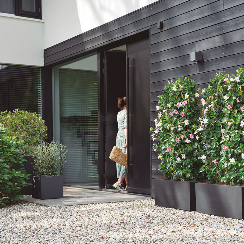 Jardinera decorativa ELHO rectangular 80 × 40 cm
