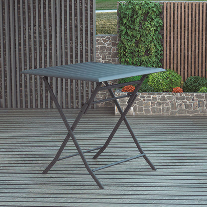 Mesa jardín plegable serie Parma 71X71XH71 CM