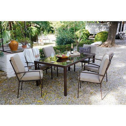 Conjunto  MADEIRA. 6 SILLONES+COJINES