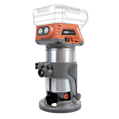 Fresadora antideslizante batería RATIO ProSeries R-F20-B